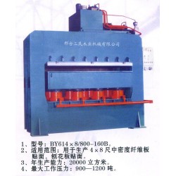 三聚氰胺貼面熱壓機(jī)價格、型號、用途信息